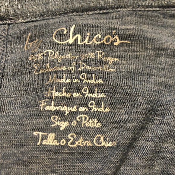 Chico's Boho Medicum Off the Shoulder Top - Picture 5 of 5